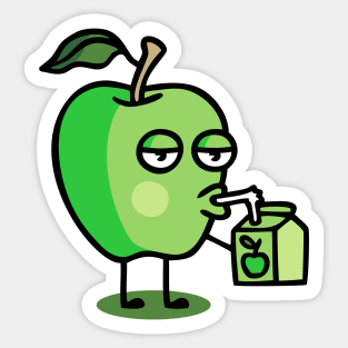 Apple juice Sticker